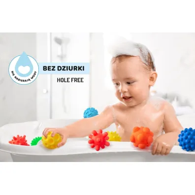 Sensorki Tullo Pi�ki sensoryczne 8 szt. bez dziurki