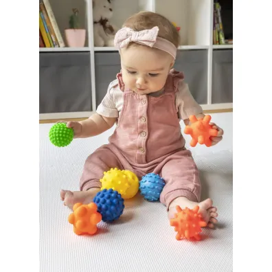 Sensorki Tullo Pi�ki sensoryczne 8 szt. bez dziurki