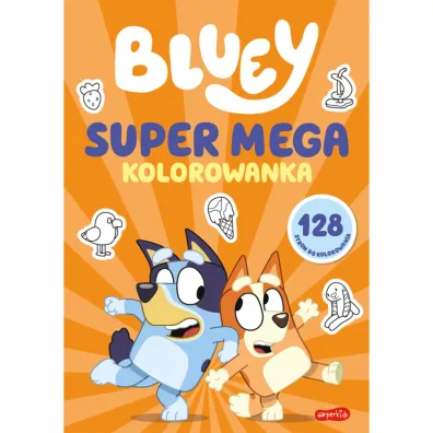 Bluey. SUPER MEGA kolorowanka