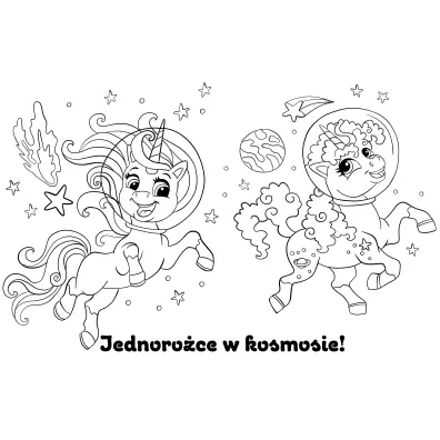 Czarodziejskie stworzenia. Moje Jednoro�ce. Pokoloruj �wiat