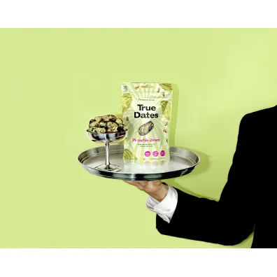 True Dates Daktyle o smaku Pistachio Cream Zestaw 4 x 100 g