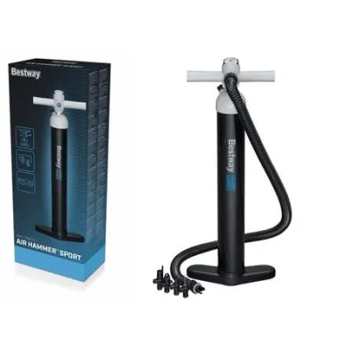 Bestway Pompka r�czna wysokoci�nieniowa manometrem