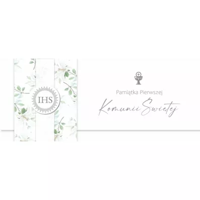 Armin Style KARNET KOMUNIA 100X240 Z KOP AS KP-209 FOL