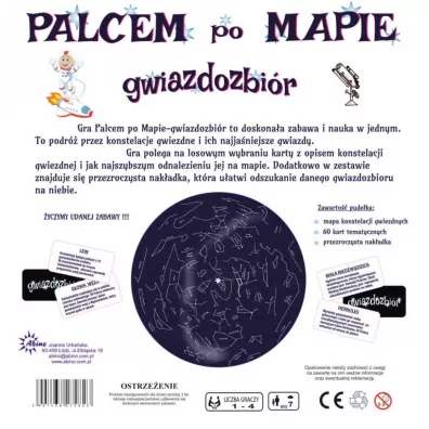 Palcem po mapie. Gwiazdozbir