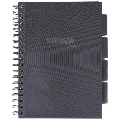 Strigo Ko�ozeszyt Pads B5 Basic szary kratka 100 kartek