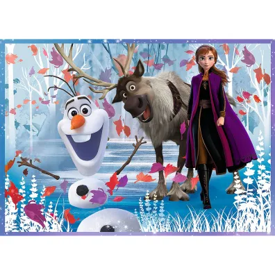 Puzzle 4w1 - Podr� w nieznane. Frozen 2 (35+48+54+70 el.) Trefl