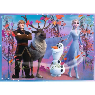 Puzzle 4w1 - Podr� w nieznane. Frozen 2 (35+48+54+70 el.) Trefl