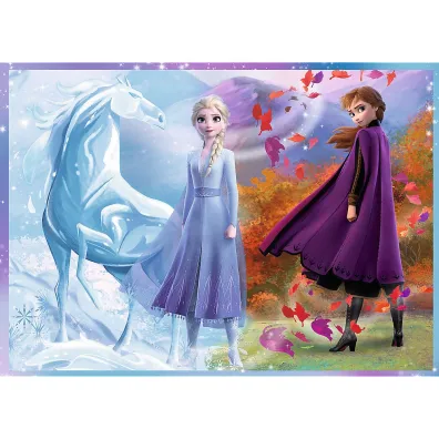 Puzzle 4w1 - Podr� w nieznane. Frozen 2 (35+48+54+70 el.) Trefl