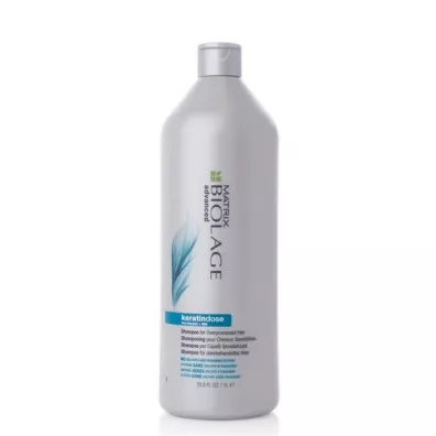 Matrix Biolage Advanced Keratindose Shampoo szampon nawil�aj�co-wyg�adzaj�cy do w�os�w zniszczonych zabiegami chemicznymi 1 l