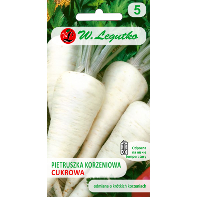 W. Legutko - nasiona Pietruszka korzeniowa cukrowa nasiona 5 g