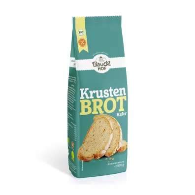 Bauck Hof Mieszanka do wypieku chleba z m�ki owsianej bezglutenowa (uszkodzone opakowanie) 500 g Bio