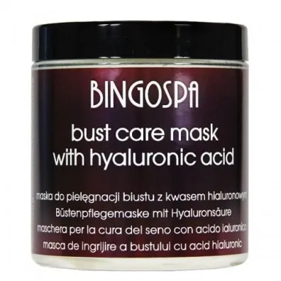 BingoSpa Maska do piel�gnacji biustu z kwasem hialuronowym 250 g