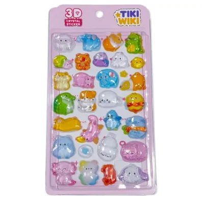 Kiddisvit Naklejki 3D Crystal Zwierz�tka