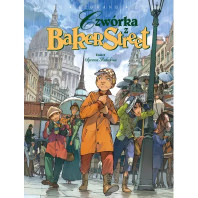 Sprawa Rabukina. Czw�rka z Baker Street. Tom 2 - Jean-Blaise Djian, Olivier  Legrand