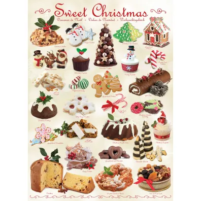 Puzzle 1000 el. Sweet Christmas Eurographics