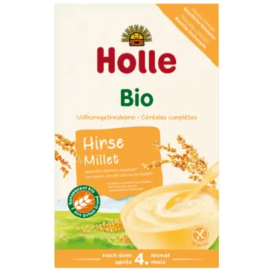 Holle Kaszka jaglana pe�noziarnista bezmleczna bez glutenu 250 g Bio