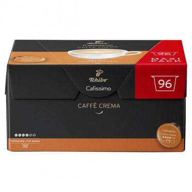 Tchibo Kawa kapsułki Caffe Crema Vollmundig Big-Pack Caffisimo 96 kaps.