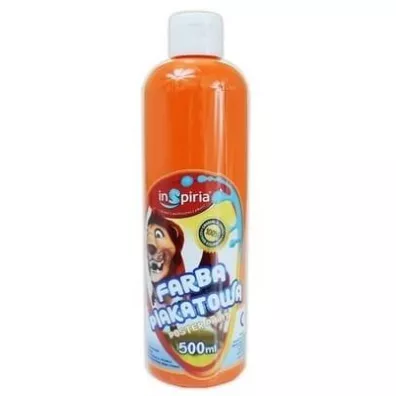 InSpiria Farba plakatowa pomara�czowa 500 ml