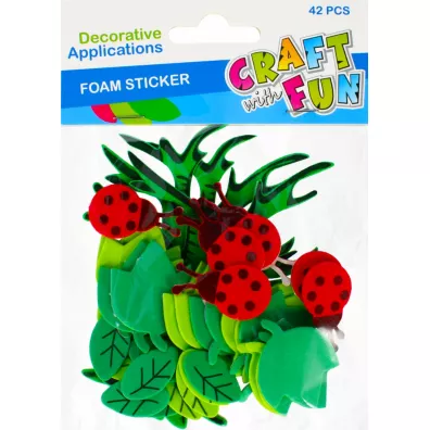 Craft with Fun Naklejki piankowe samoprzylepne Drzewo 463440