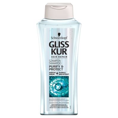 Gliss Kur Purify & Protect Shampoo oczyszczająco-ochronny szampon do włosów 400 ml