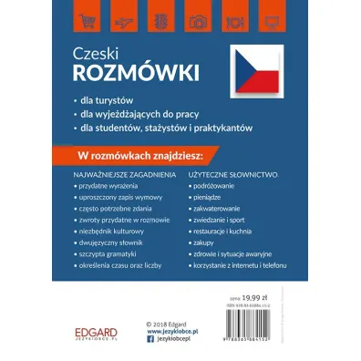EDGARD. Czeski. Rozm�wki na ka�dy wyjazd