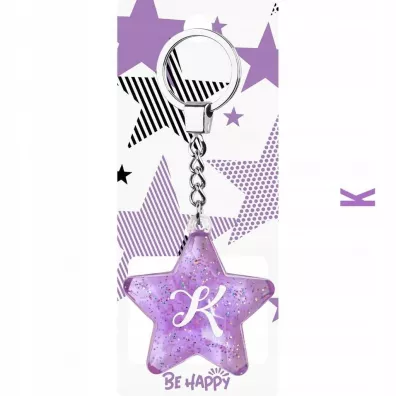 Be-Happy Gifts Brelok Gwiazdka K