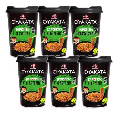 Oyakata Danie instant z sosem japo�skim klasyczny Zestaw 6 x 93 g