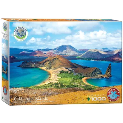 Puzzle 1000 el. Safe our planet, Wyspy Galapagos Eurographics