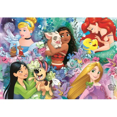 Puzzle 60 el. SuperColor. Princess Clementoni