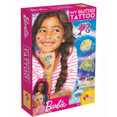 Brokatowe tatuae - Barbie Lisciani