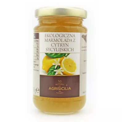 Agrisicilia Marmolada z cytryn sycylijskich 240 g Bio