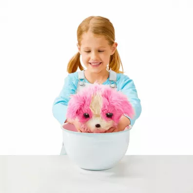 Maskotka interaktywna Fur Balls. My real rescuer Pink Tm Toys