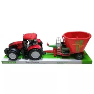 Traktor z maszyn� rolnicz� Toys Pawe� Wojda
