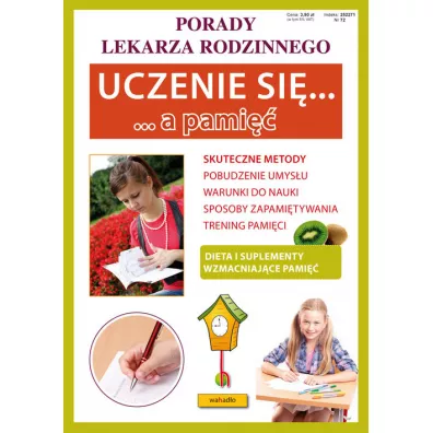 Porady lek. rodzinnego. Uczenie si�..a pami�� Nr72
