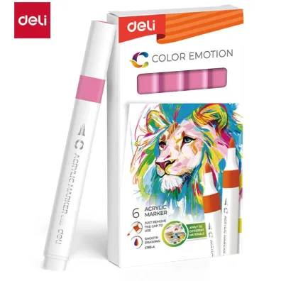 Deli Marker akrylowy pink