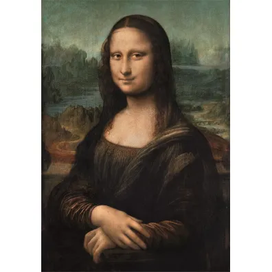 Puzzle 1000 el. Compact Museum Leonardo - Gioconda Clementoni