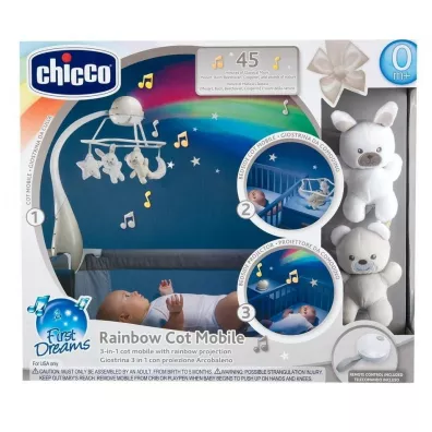 Karuzela Rainbow 3w1 r�owa Chicco