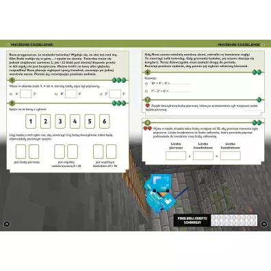 Minecraft. Matematyka. Megazadania 12+