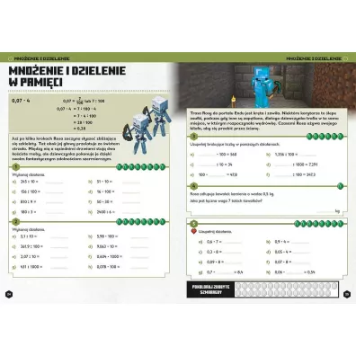 Minecraft. Matematyka. Megazadania 12+