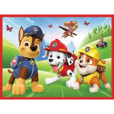 Puzzle + Memos 2w1 (24+30+48 el.) Psia ekipa w akcji Trefl