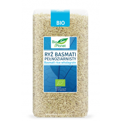 Bio Planet Ryż basmati pełnoziarnisty 500 g Bio