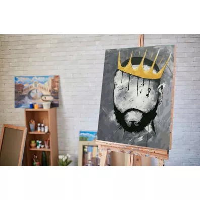 Twoje Hobby Malowanie po numerach - Kr�l 40x50cm