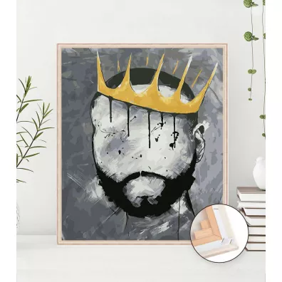 Twoje Hobby Malowanie po numerach - Kr�l 40x50cm