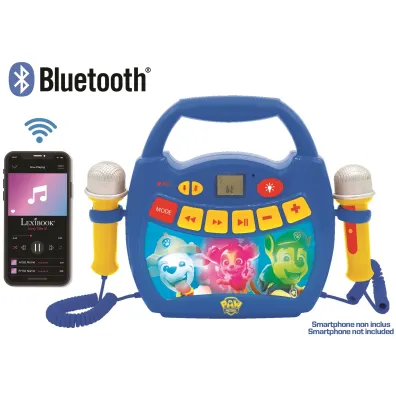 G�o�nik Bluetooth Psi Patrol z dwoma mikrofonami, efektami �wietlnymi oraz akumulatorem w zestawie MP320PAZ