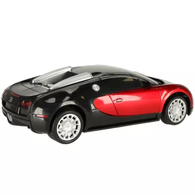 Samoch�d zdalnie sterowany na pilota RC zdalnie sterowany Bugatti Veyron licencja 1:24 czerwony