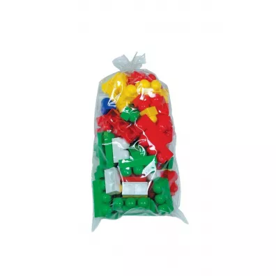 Polesie 6660 Klocki JUNIOR 69 elem. w worku