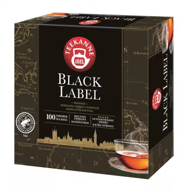 Teekanne Herbata Czarna Black Label 100 x 2 g