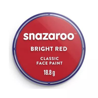 Farba do twarzy czerwona 18ml Snazaroo
