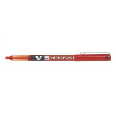 Pilot Cienkopis kulkowy V5 Hi-Tecpoint czerwony