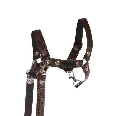 Kantar dla Hobby Horse wodze ekosk�ra br�zowy Handlosfera